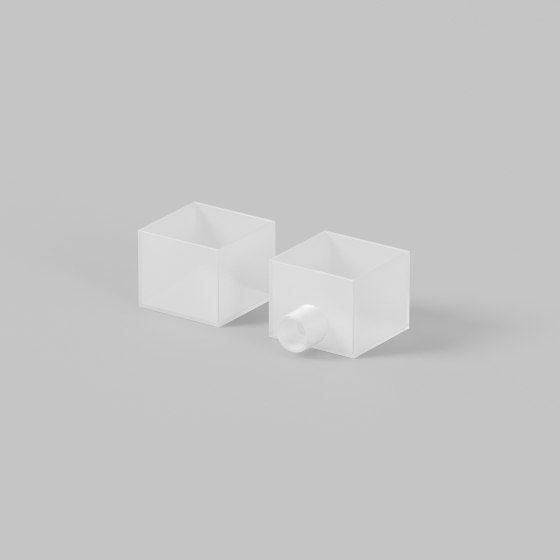 Заглушки для гибкого неона 16х16 мм 2