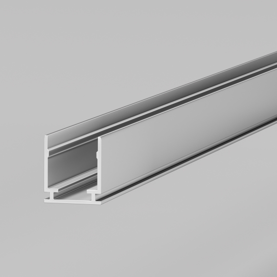 Профиль для гибкого неона 16x16 мм алюминий 1м 2