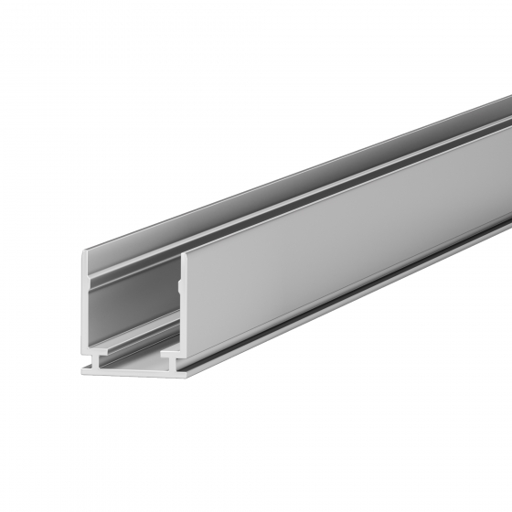 Профиль для гибкого неона 16x16 мм алюминий 1м 1