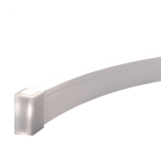 Гибкий неон 12х6 белый 1