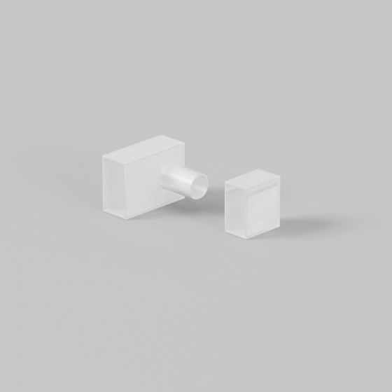 Заглушки для гибкого неона 12х6 мм 2