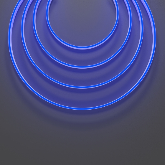 Гибкий неон белый 5000 мм 4