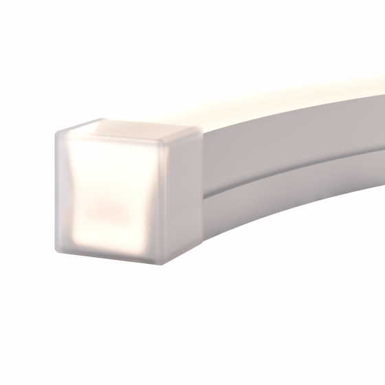 Гибкий неон Изгиб 3D белый 5 м 1