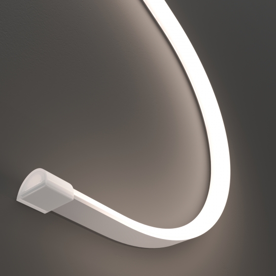 Гибкий неон 13х7 белый 3