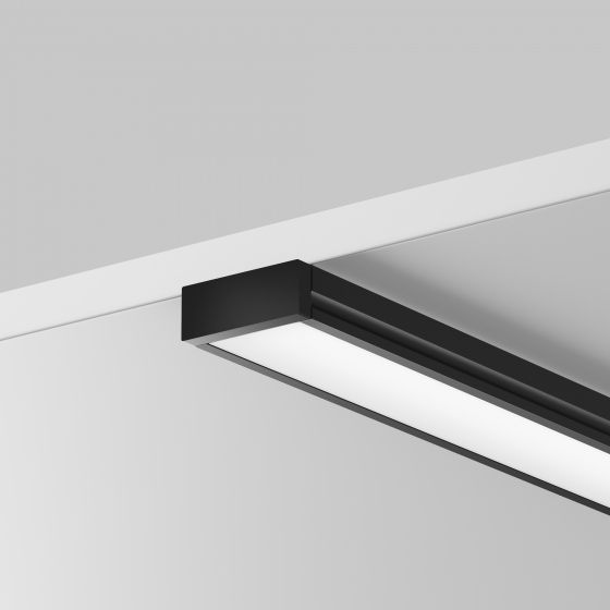 Накладной профиль Алюминиевый профиль черный 15x6 2