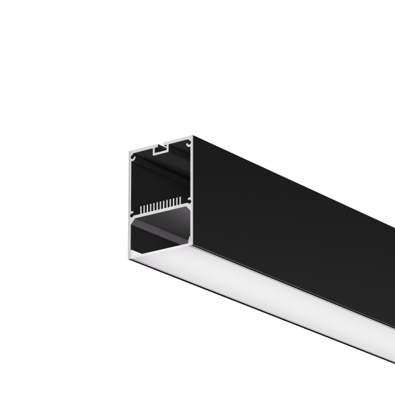 Профиль Накладной-подвесной Черный 50х70 1