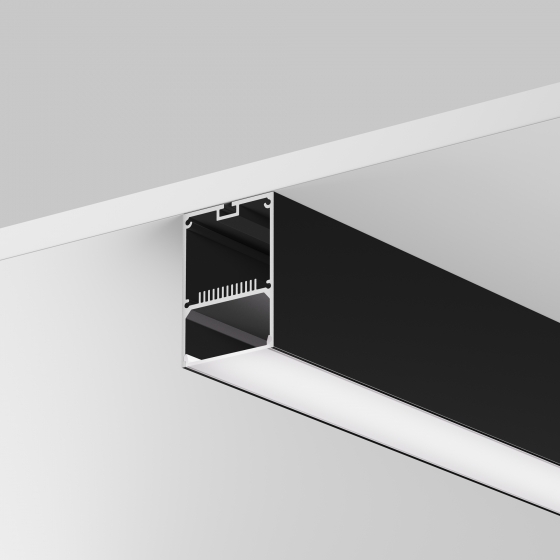 Профиль Накладной-подвесной Черный 50х70 3