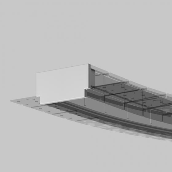 Комплектующие для профиля ALM-6214-EC белый 5