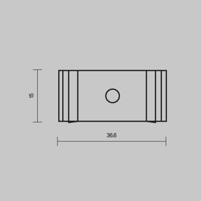 Комплектующие для монтажа ALM-3535A-MT серебро 3