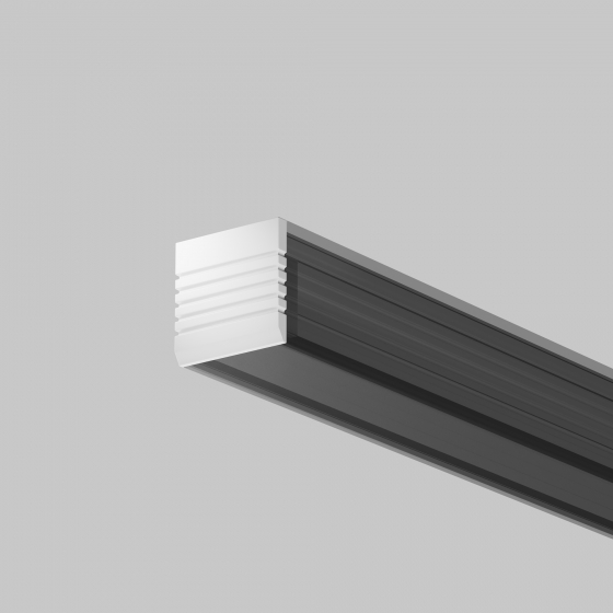 Комплектующие для профиля ALM-3535A-S-EC 35x35 белые 5