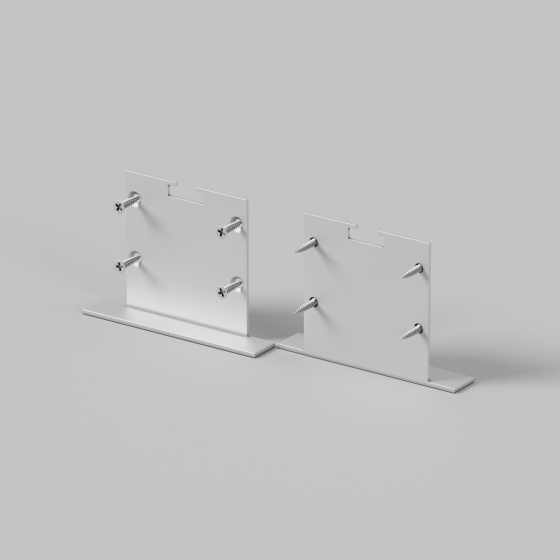 Комплектующие для монтажа ALM-5035T-S-EC серебро 2