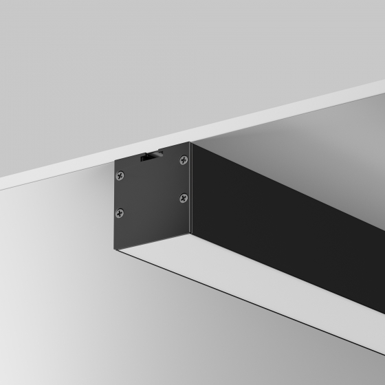 Комплектующие для профиля 35x35 черные 2