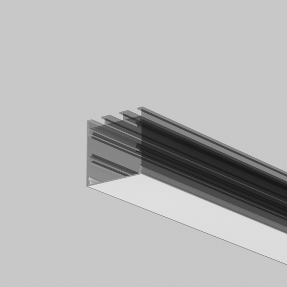 Комплектующие для профиля Накладной-подвесной профиль белый 4