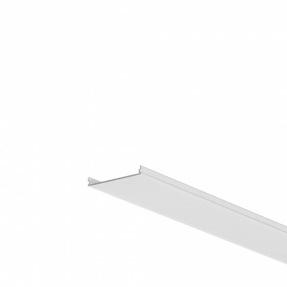 Комплектующие для профиля Накладной-подвесной профиль белый 1