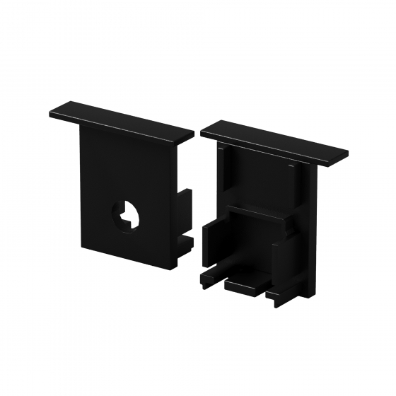 Комплектующие для профиля ALM-2222 черные 1