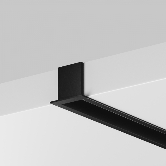 Комплектующие для профиля ALM-2222 черные 3