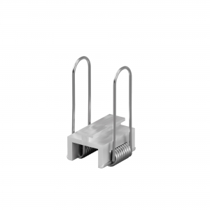 Комплектующие для профиля ALM-3542-MT серебро, 30 см