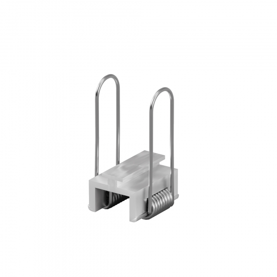 Комплектующие для профиля ALM-3542-MT серебро, 30 см 1