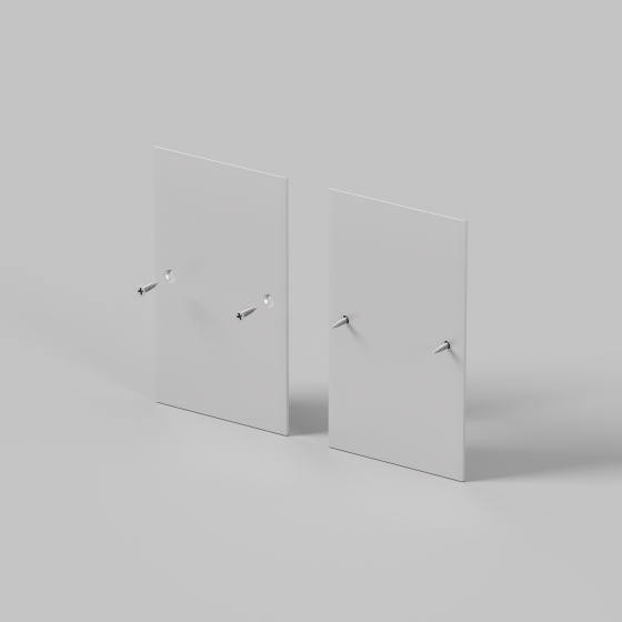 Комплектующие для профиля ALM-6542-EC серебро, 1,5 м 3