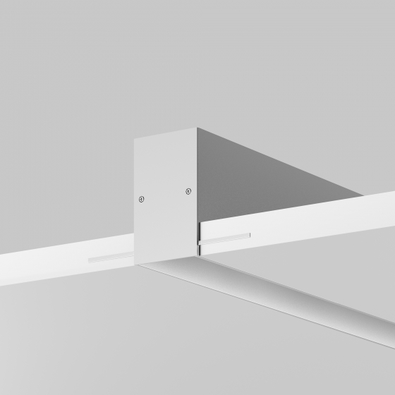 Комплектующие для профиля ALM-6542-EC серебро, 1,5 м 2