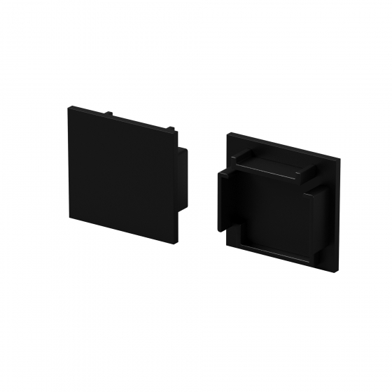 Комплектующие для профиля ALM-2522 черный 1