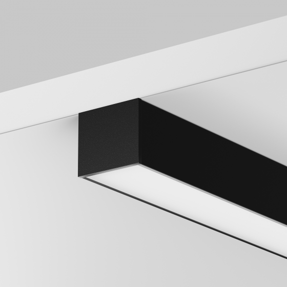 Комплектующие для профиля ALM-2522 черный 3