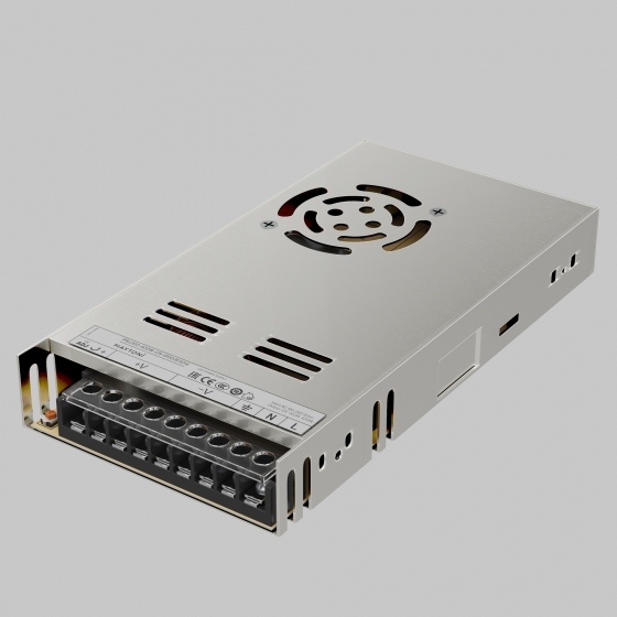 Источник напряжения PSL002 12В 400Вт серебро 3