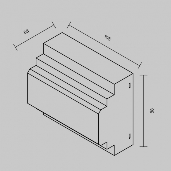 Источник напряжения 24В черный 5