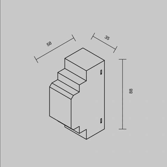 Источник напряжения PSL016 48В 30Вт черный 5