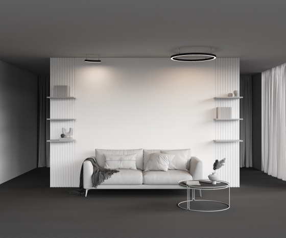 Профиль Радиусный черный 35x35 D800мм 9