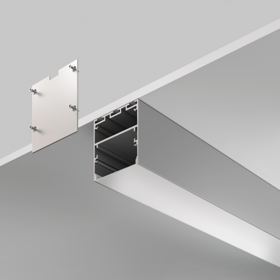 Алюминиевый профиль накладной-подвесной 50x50 9