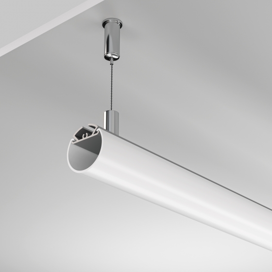 Подвесной профиль D30 Серебро 8