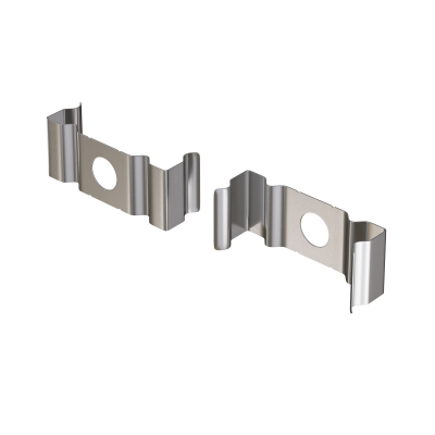 Комплектующие для профиля Накладной хром 10x25 mm 3