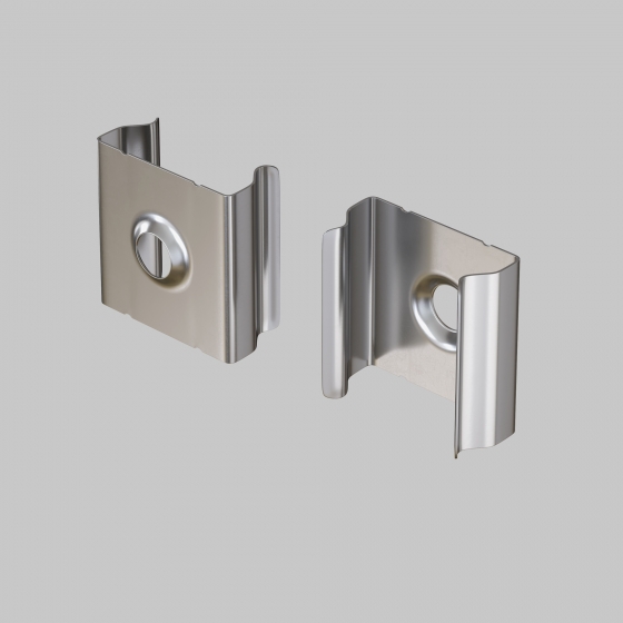 Комплектующие для профиля ALM006MT хром, металл 4