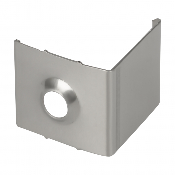 Комплектующие для профиля ALM008MT хром, металл 1