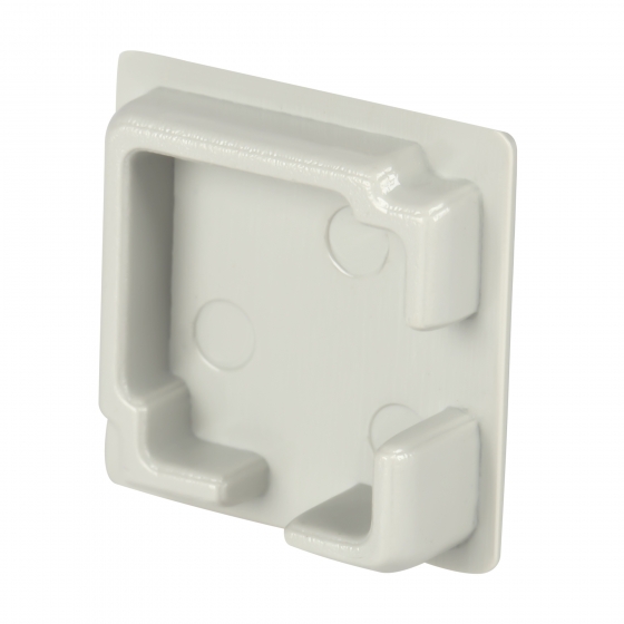 Комплектующие для профиля 16x16 белые 1