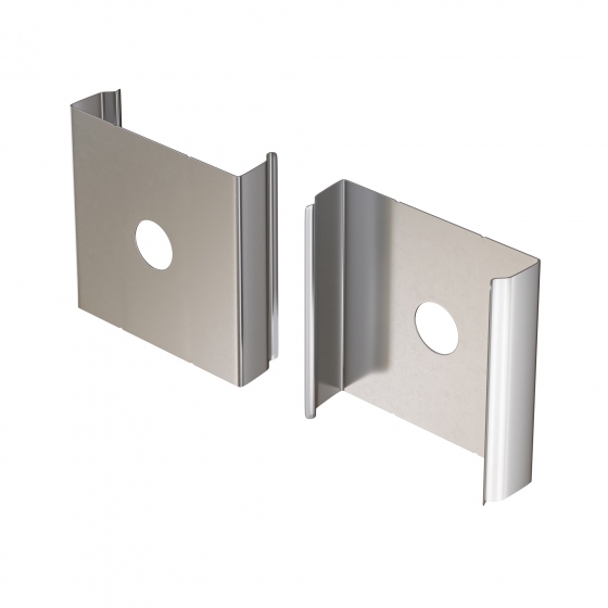 Комплектующие для профиля ALM010S хром, металл 2