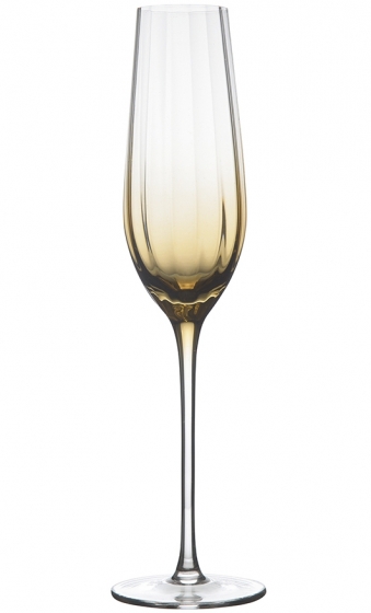 Набор из двух бокалов для шампанского Gemma Amber 225 ml 4