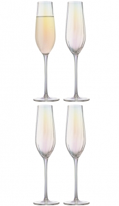 Набор из четырёх бокалов для шампанского Gemma Opal 225 ml