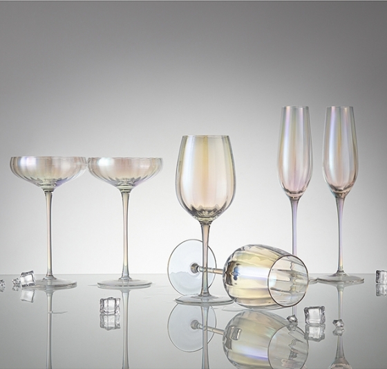 Набор из четырёх бокалов для шампанского Gemma Opal 225 ml 2