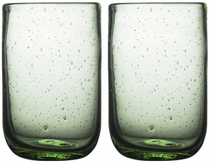 Набор двух стаканов Flowi 510 ml зелёного цвета