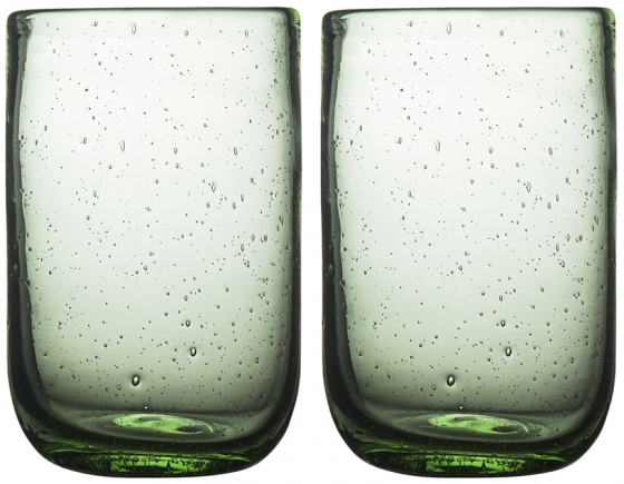 Набор двух стаканов Flowi 510 ml зелёного цвета 1