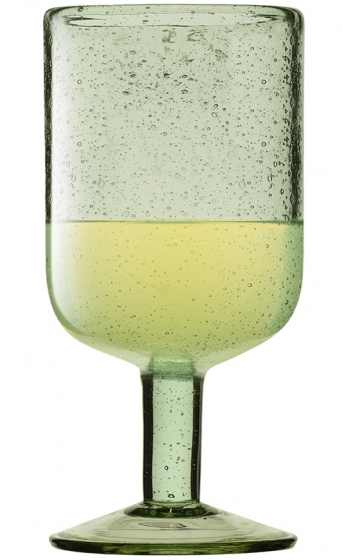 Набор из двух бокалов для вина Flowi 410 ml зелёные 2