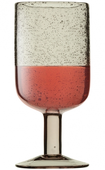 Набор из двух бокалов для вина Flowi 410 ml розовые 3