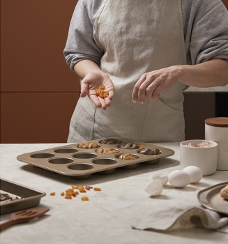 Форма для приготовления кексов и пирожных Bake Masters 40X28 CM