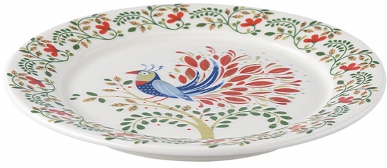 Набор из двух тарелок Birds of Paradise Ø18 CM 2