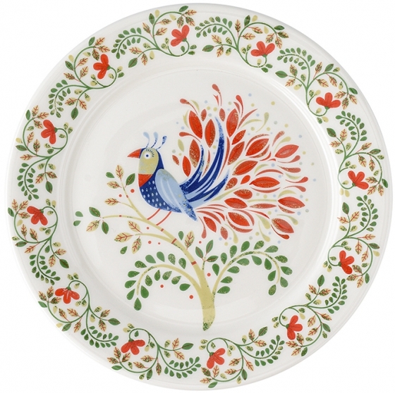Набор из двух тарелок Birds of Paradise Ø18 CM 1