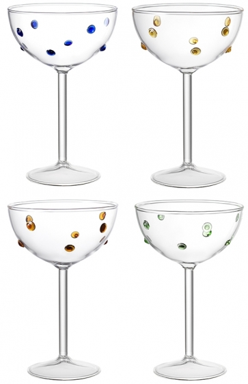 Набор из четырёх креманок Pom-Pon 225 ml 1