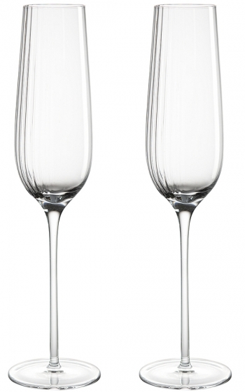 Набор из двух бокалов для шампанского Alice 200 ml 1