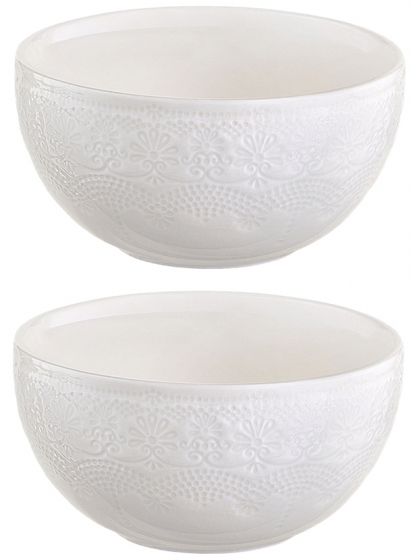 Набор из двух чаш Tracery Ø14 CM 1